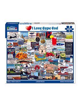 I Love Cape Cod (1222pz)- 1000 Piece Jigsaw Puzzle